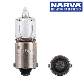 Narva 17833 - 12V 10W H10W Miniature Halogen Globe (Box of 1)